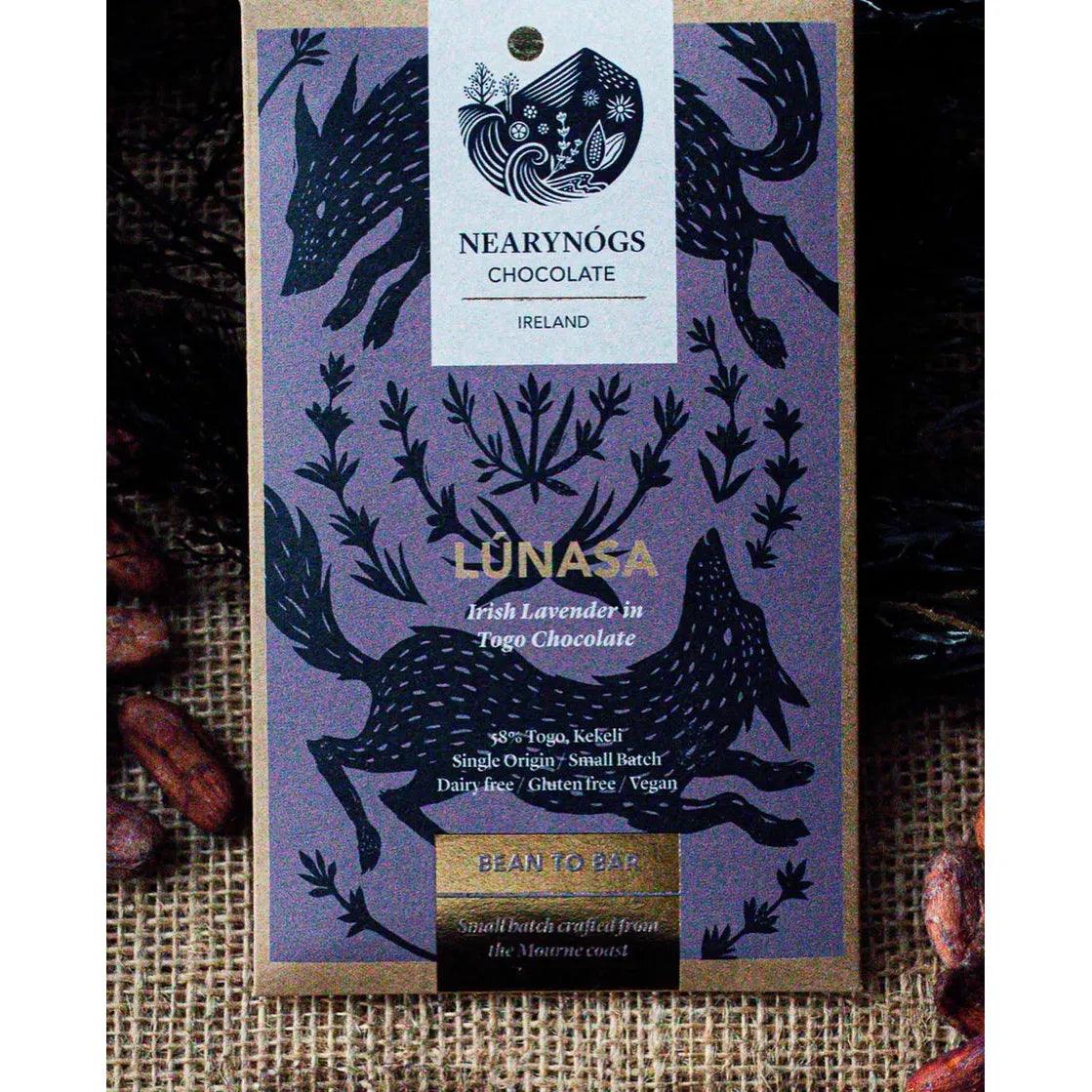 www.absoluteorganicwine.com Chocolate Lúnasa Lavender 58% Togo, Kekeli