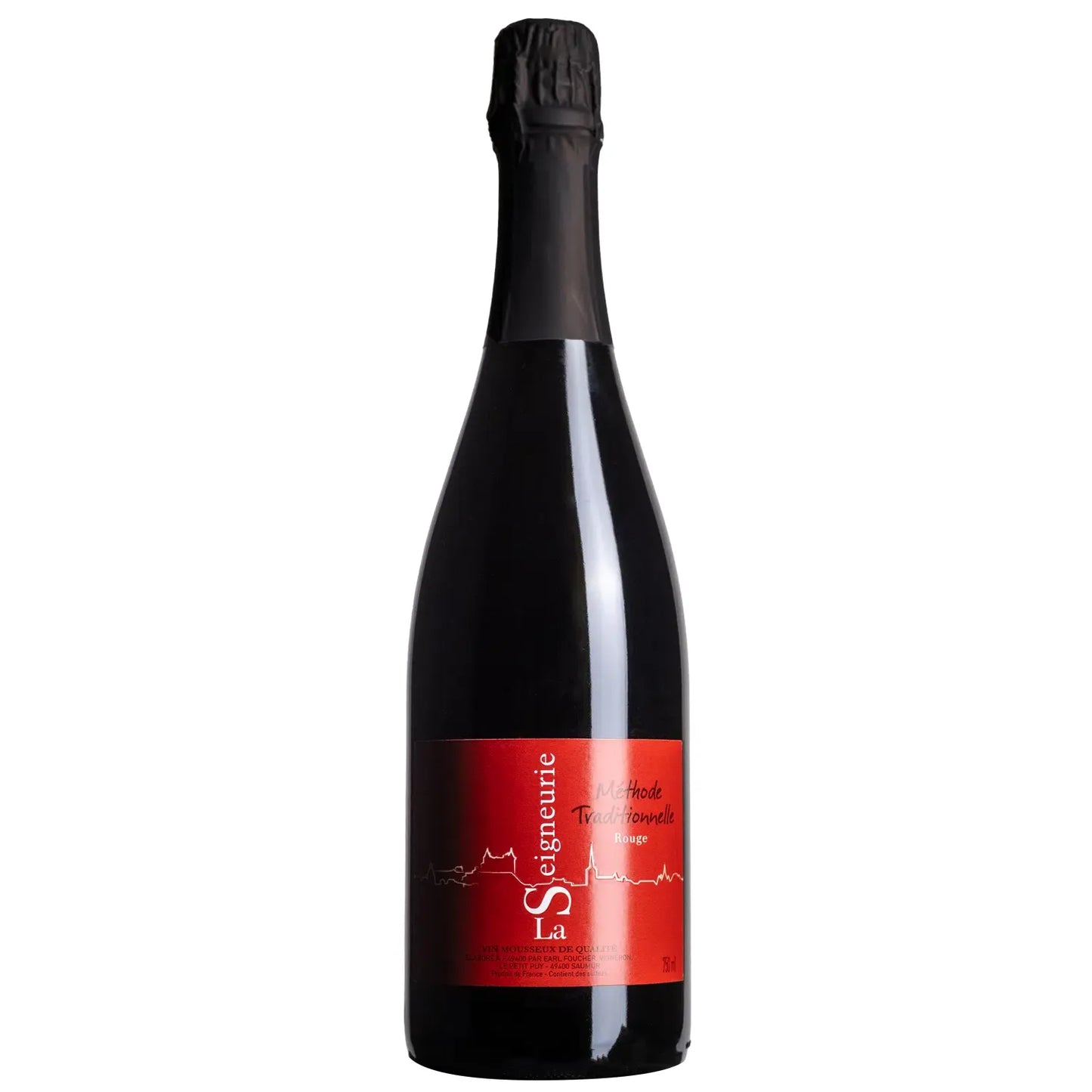 La Seigneurie Sparkling Red Cabernet Franc
Organic and Vegan Sparkling Wine