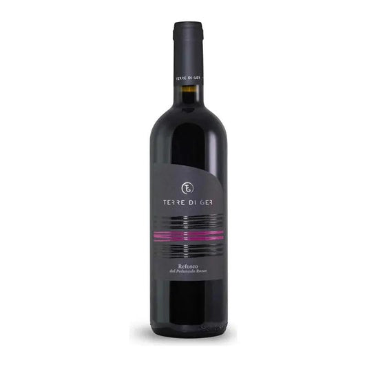 www.absoluteorganicwine.com Red Wine Terre Di Ger Refosco Organic Red Wine 75cl 2021- Red wine NI & UK