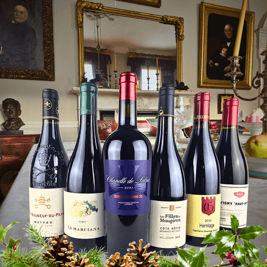 Celebrate in Style: Exclusive Christmas Case of 6 Luxury Organic Wines