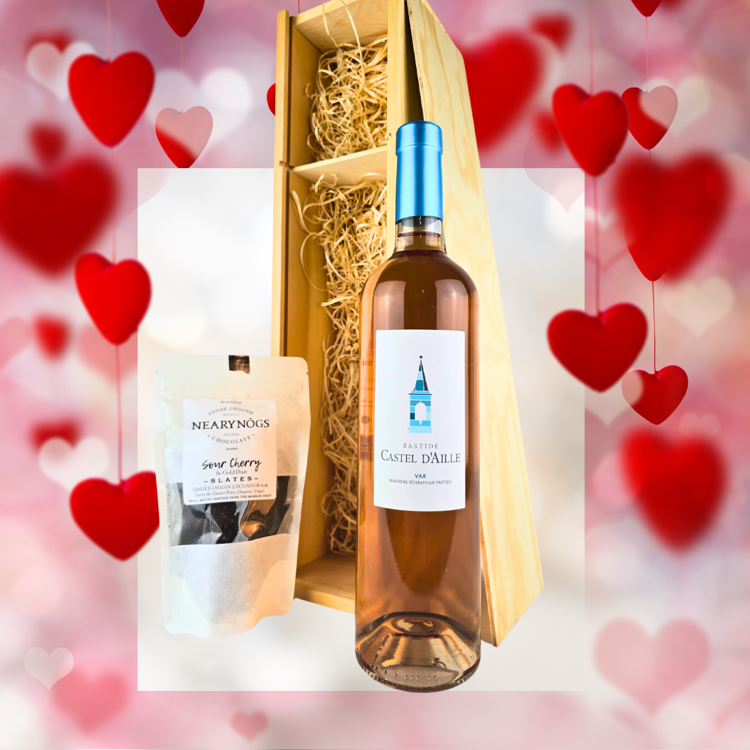 "Organic Provence Rosé Valentine's Gift: Bastide Castel d'Aille 2023"