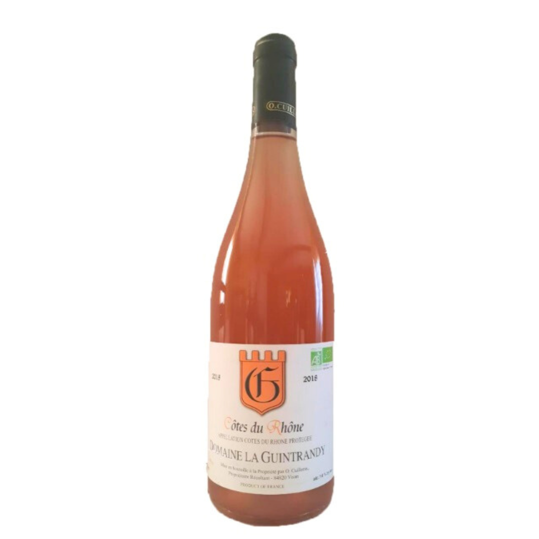 Domaine la Guintrandy Côtes du Rhône Rosé 2023
Organic and Vegan Rosé Wine