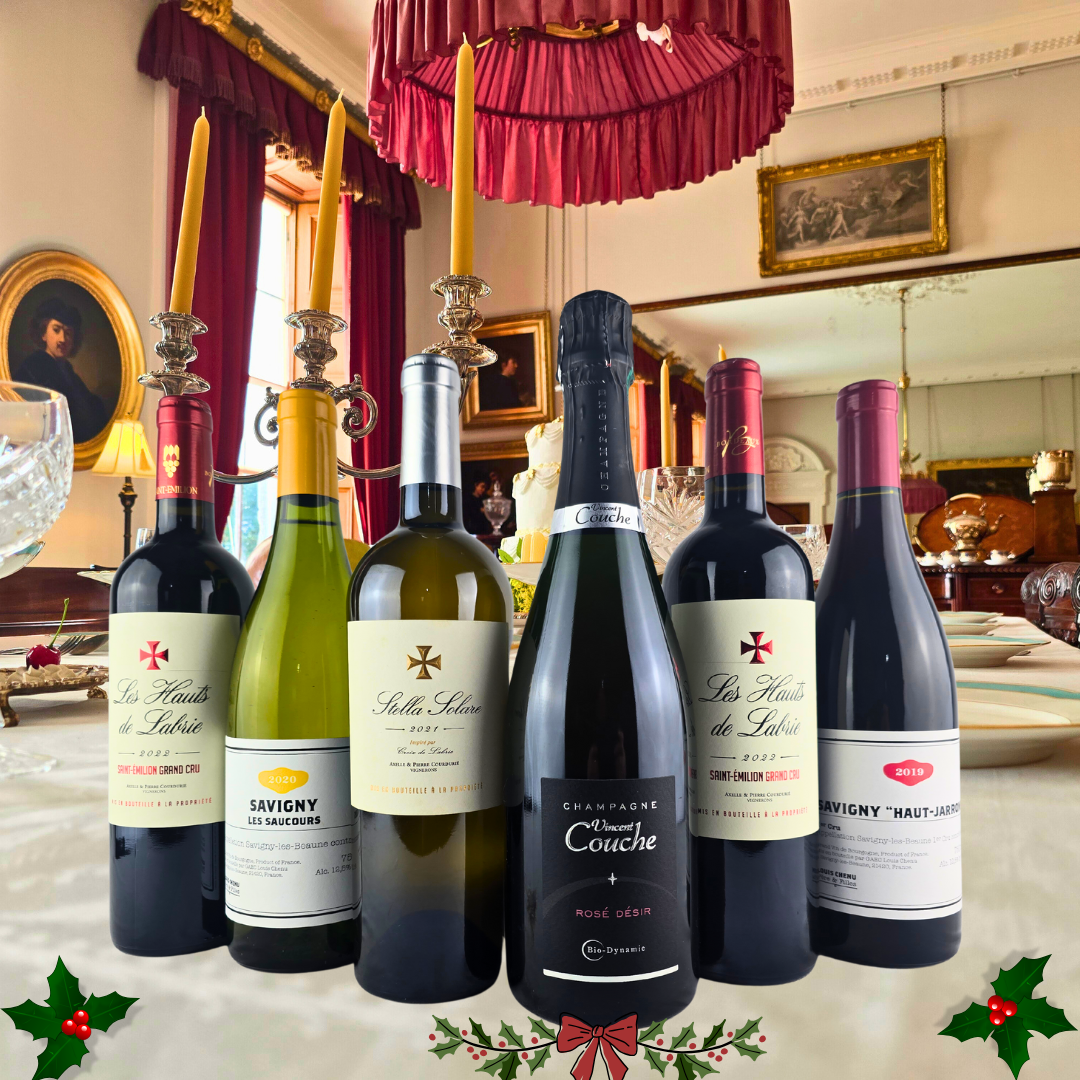 Gourmet Holiday Selection: 6 Bottle Wine case |  Organic and vegan