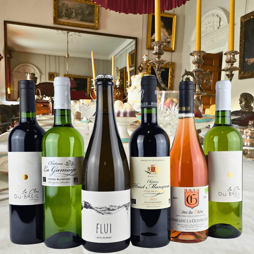 Festive European Wine Odyssey:
6 Premium Organic Wines - Unbeatable Price Point