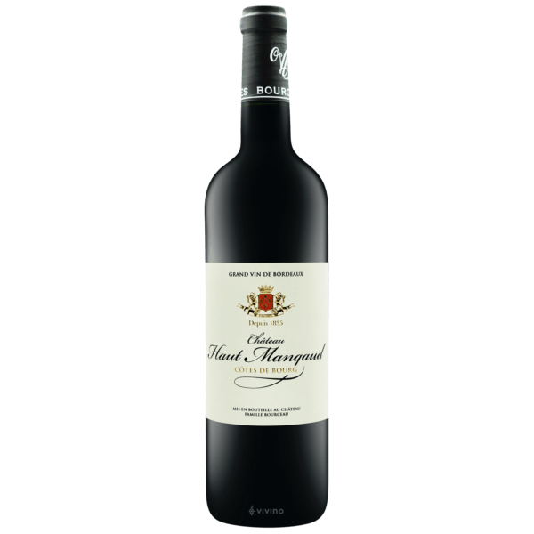 Chateau Haut Mangaud 2020 Côtes de Bourg Vignobles Bourceau
Organic and Vegan Red Wine