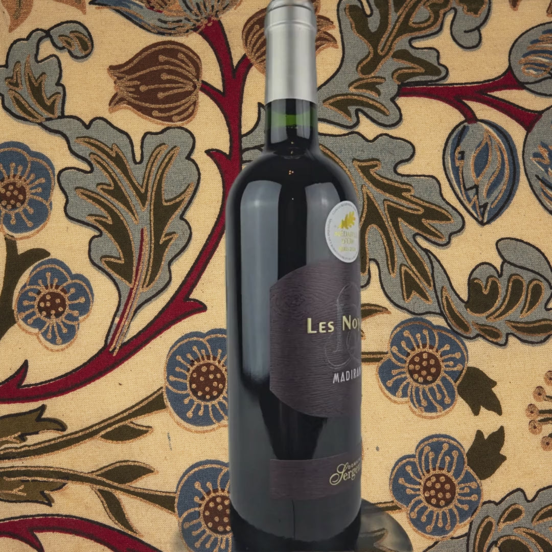 Organic Madiran Red Wine Gift:
Bold Tannat from Domaine Sergent's Les Noyers Vineyard